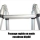 Escabeau télescopique   3.8m Pro +
