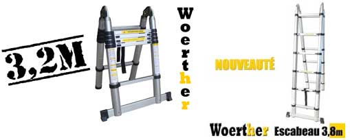 Bricolage avec votre escabeau woerther