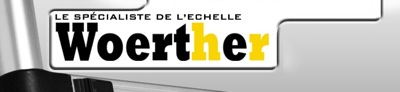 Chariots de manutention, échelles et escabeaux télescopiques Woerther