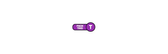 Pack trio