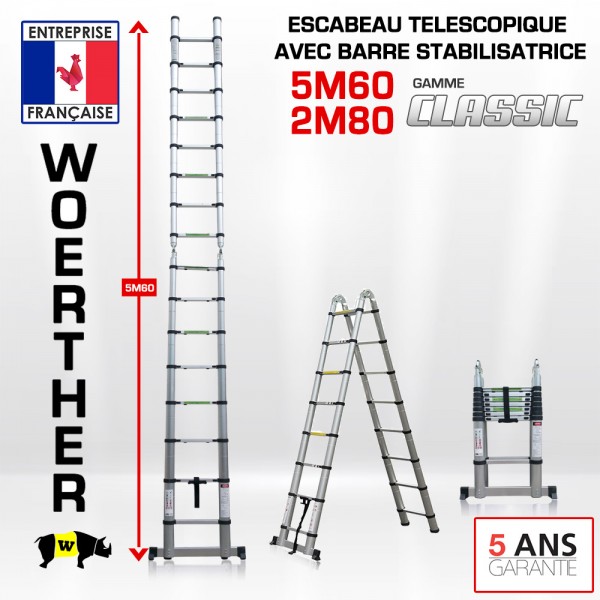 Echelle telescopique 6m